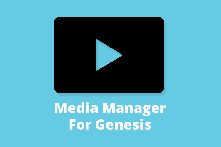Video manager for Genesis WordPress
